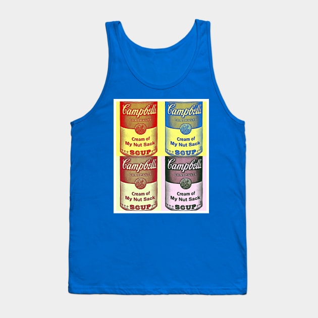 Cream of Nut (Pop Art) Tank Top by JasonLloyd